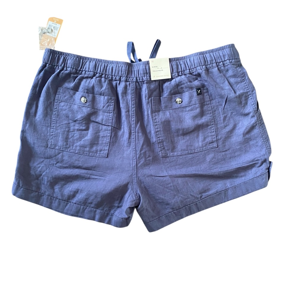 NWT Denver Hayes Linen blend Shorts 16